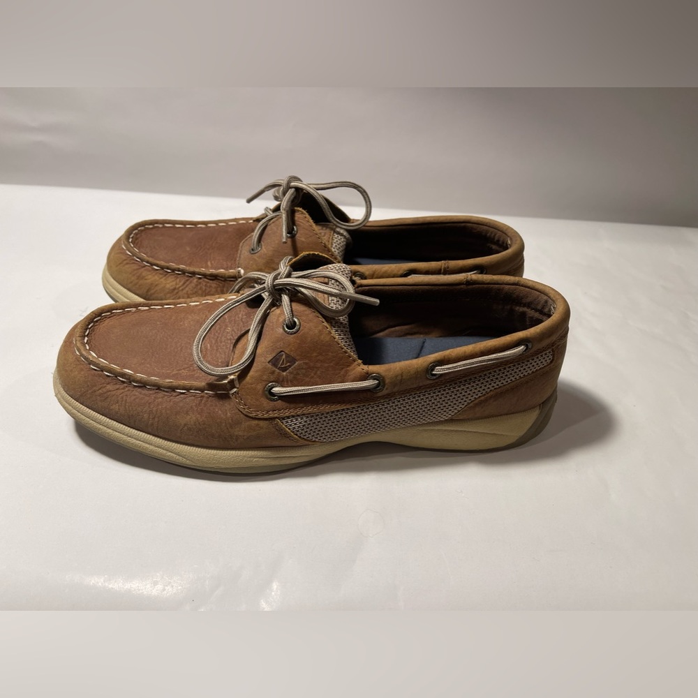 Leather Sperry Topsider Shoes (9)